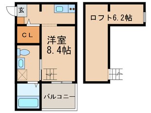 エスパシオ　ナカムラの物件間取画像